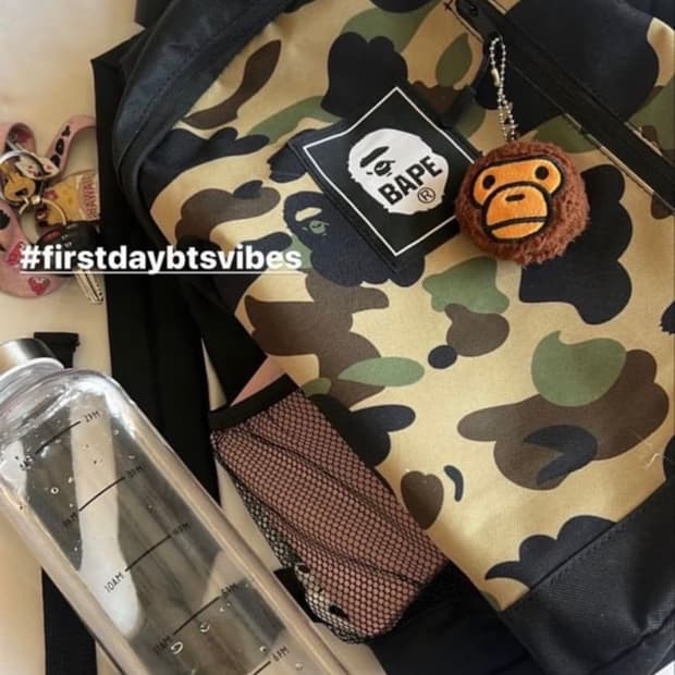 베이프 카모백팩 새상품 잡지부록 정품