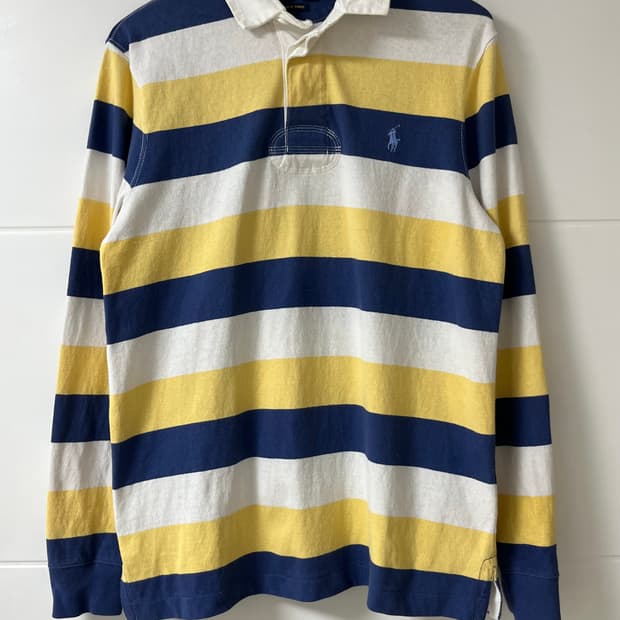 폴로 럭비티 폴로 티셔츠 긴팔