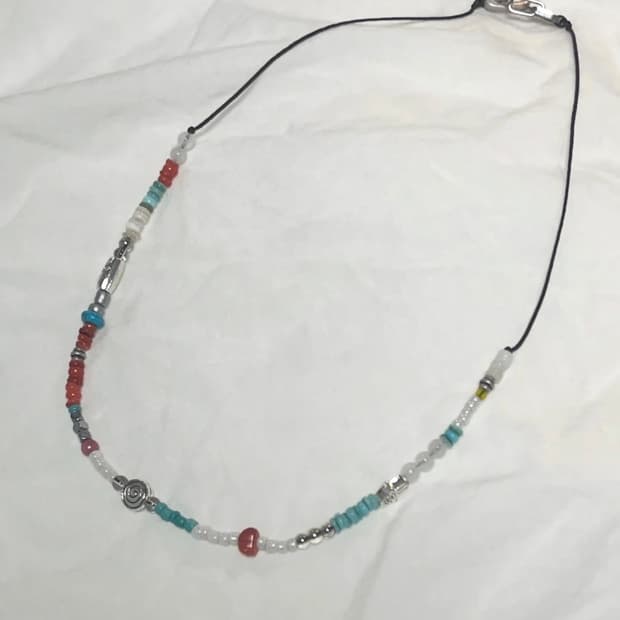 summer breeze necklace 🔅 _ 비즈목걸이