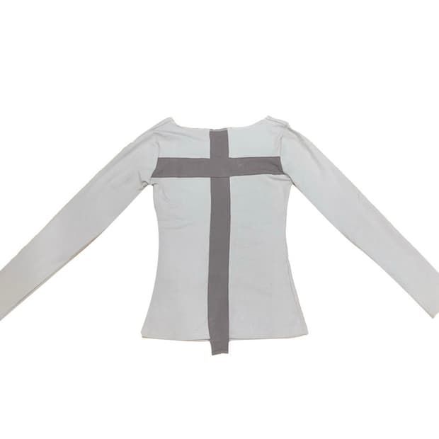 y2k vintage cutout long sleeve