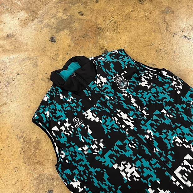 [정품] 게코 울산 북구40대 FC (RV) 양면패딩조끼 b19