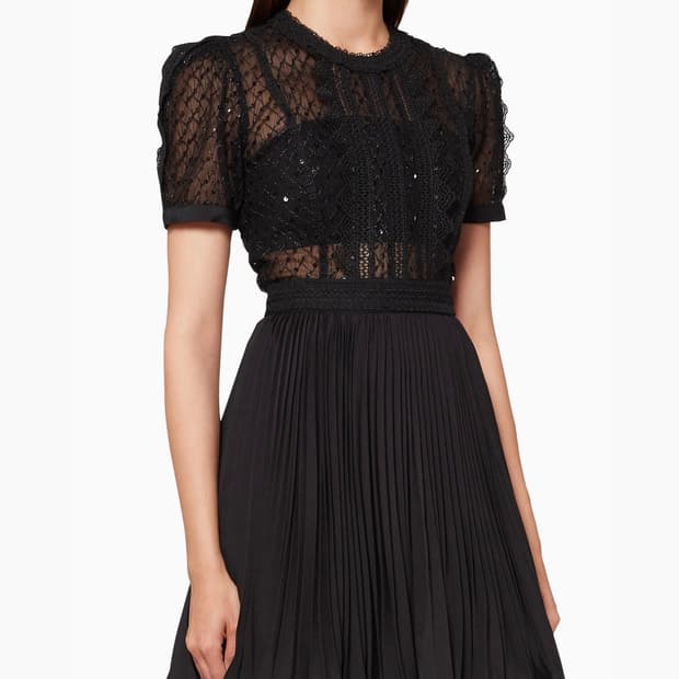 Self-portrait 셀프포트레이트 시퀸 미니원피스 (김태희 미니)