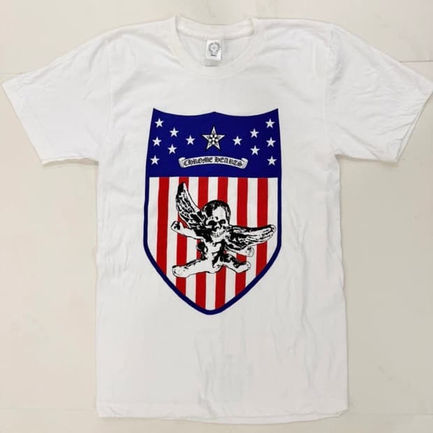 크롬하츠 USA Skull 반팔 티셔츠