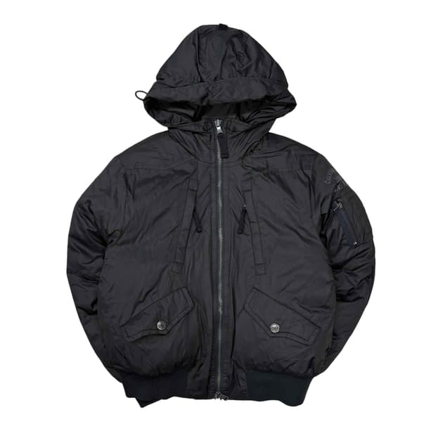 캘빈클라인 진스 00s 멀티포켓 고프코어 매장판 다운 자켓 패딩(L)