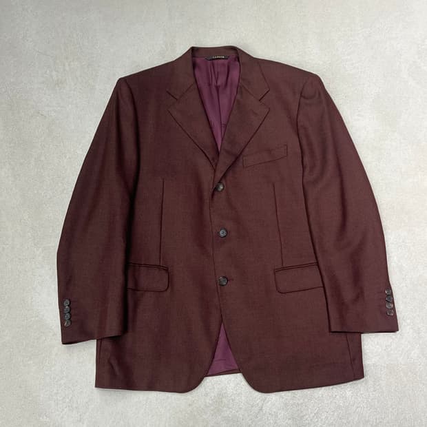 랑방 울 블레이저 s09687