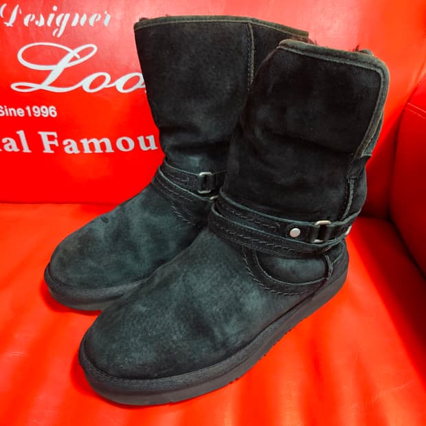 어그(UGG) 빈티지 양털 스트렙 부츠 38size(240)
