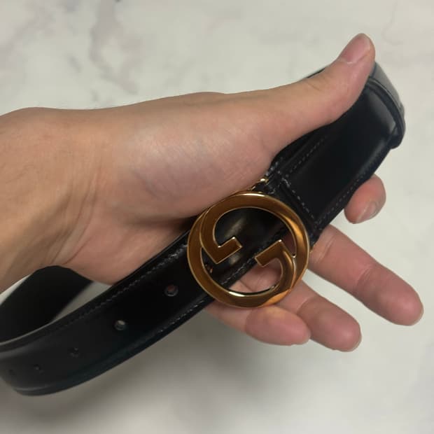 구찌 인터로킹 벨트 70cm