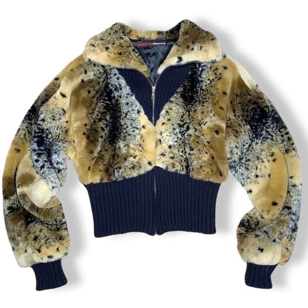 MISSSIXTY 90s 하이넥 퍼자켓 (갸루펑크y2k)베메클깔