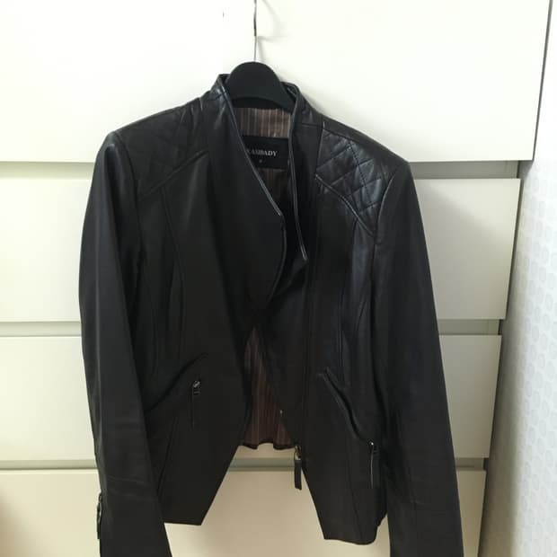 빈티지 가죽 자켓 여성 66