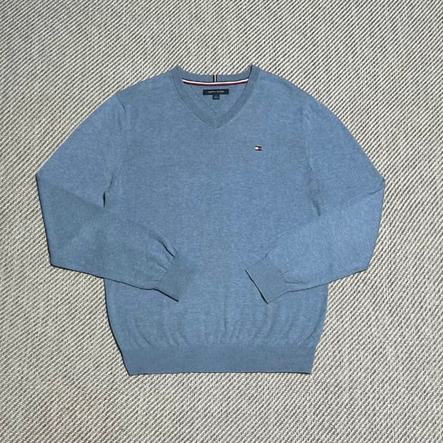 [M] Tommy 타미힐피거 브이넥 니트