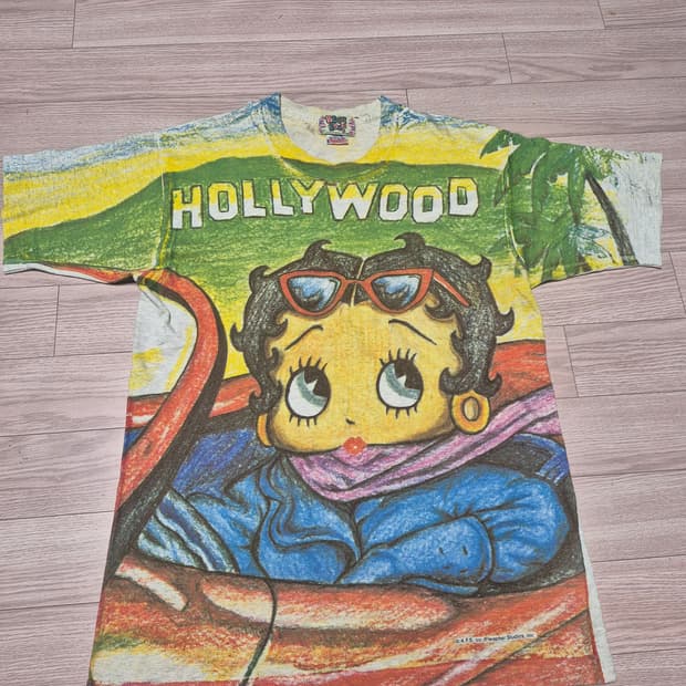 made in USA BETTY BOOP 빈티지 티셔츠