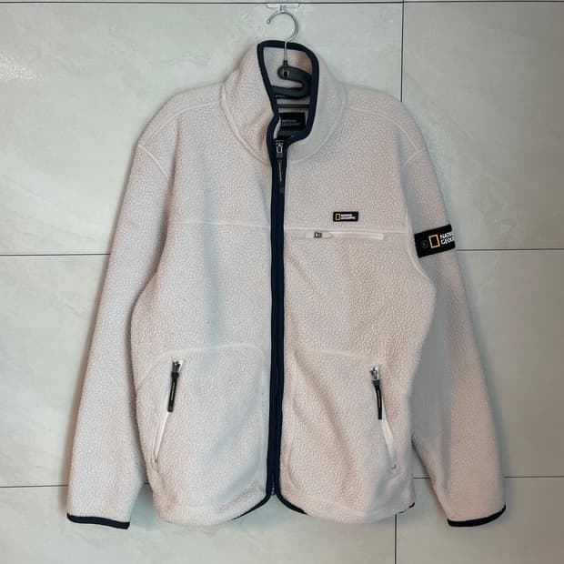 내셔널지오그래픽 뽀글이 플리스 후리스 자켓 [L]