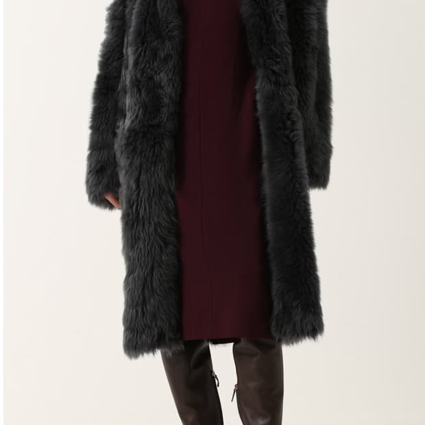 TOM FORD 톰 포드 오버코트(램스킨)38 사이즈-해외발송