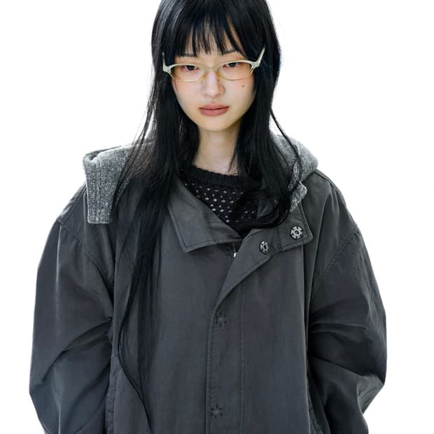 코이세이오 washed military jacket