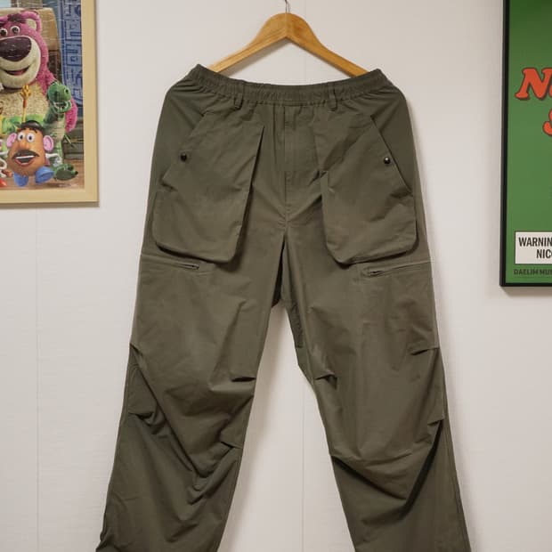 URBAN RESEARCH 나일론 이지 카고 팬츠