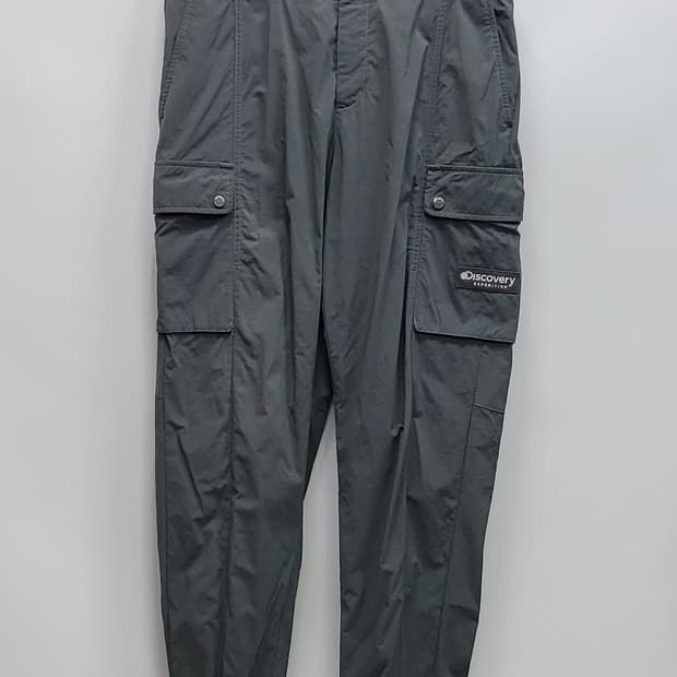 디스커버리 22SS 기능성 우븐 카고 팬츠 조거 팬츠 / 남 34 카키
