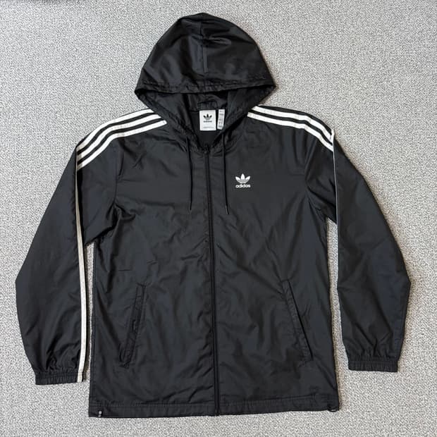 아디다스 바람막이 후드