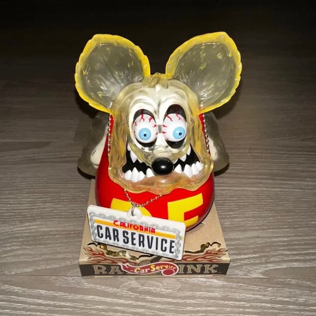 Carservice X RATPINK FIGURE 카서비스 랫핑크 피규어