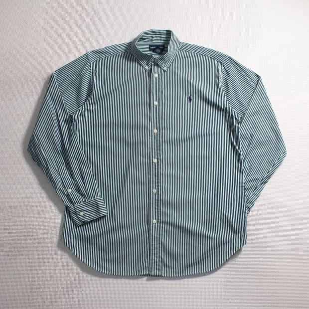 Polo 폴로 랄프로렌 그린 스프라이트 옥스포드 셔츠 