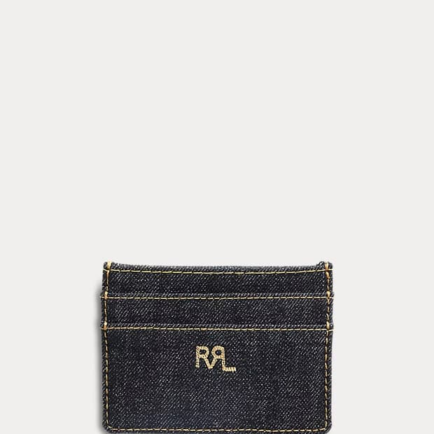 rrl 인디고 데님 카드지갑