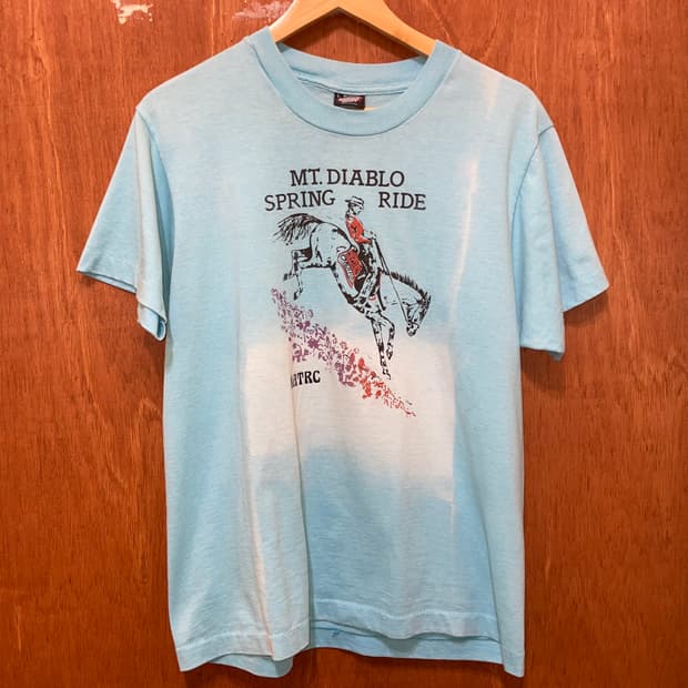 (L) USA 90's 빈티지 싱글 스티치 반팔
