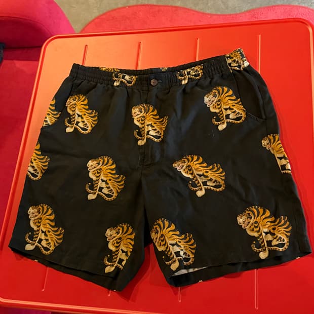 우주매물 WACKO MARIA 와코마리아 타이거 하와이안 팬츠 