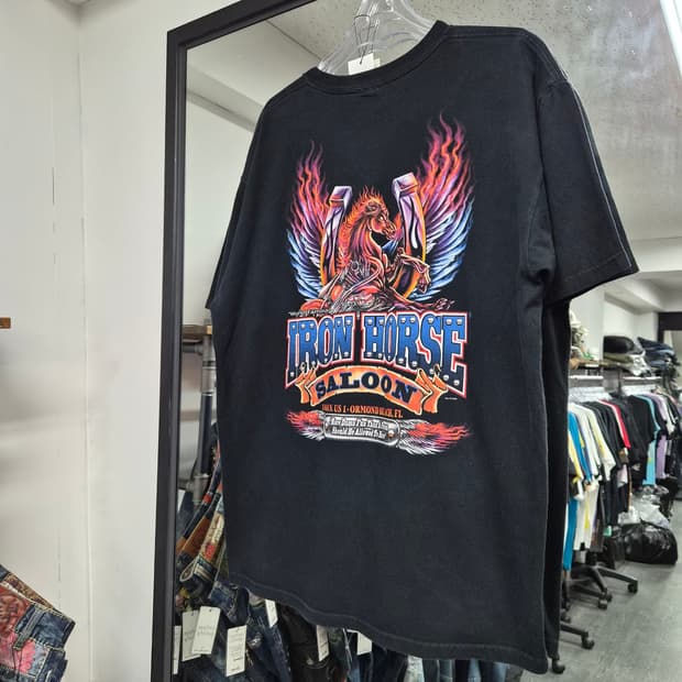 00s Iron Horse Saloon 빈티지 티셔츠