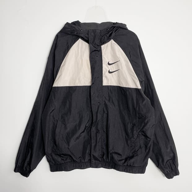 A1 나이키 더블 스우시 윈드브레이커 재킷 110사이즈