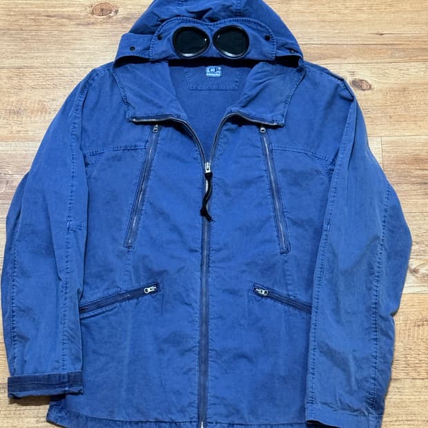 CP 컴퍼니 고글 가먼트 다잉자켓