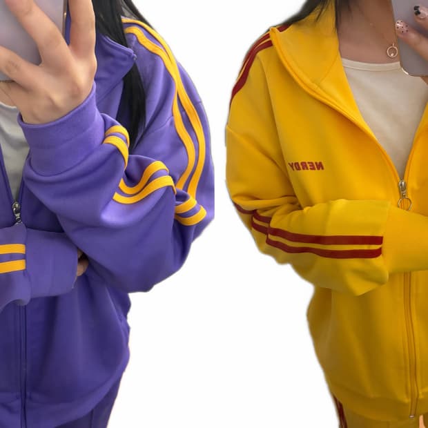 💜남녀공용 널디 후드집업&트랙팬츠 SET💛