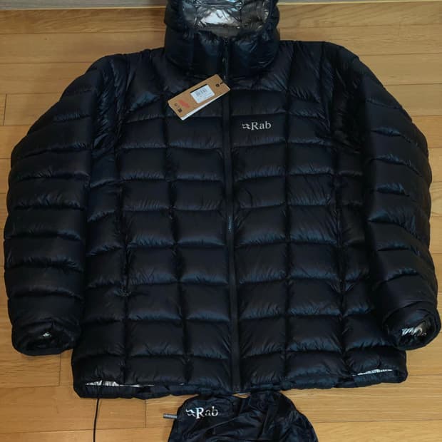 랩 미틱g 자켓 xl 블랙 패딩