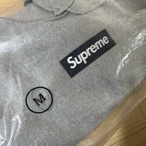 25FW 슈프림 박스로고 후드