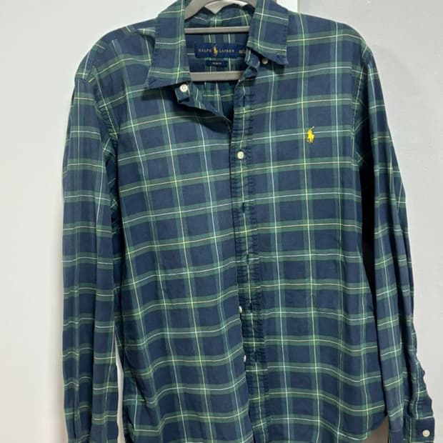 폴로 체크 셔츠