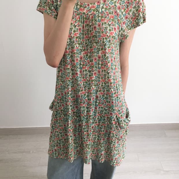 JOCOMOMOLA loose pocket dress