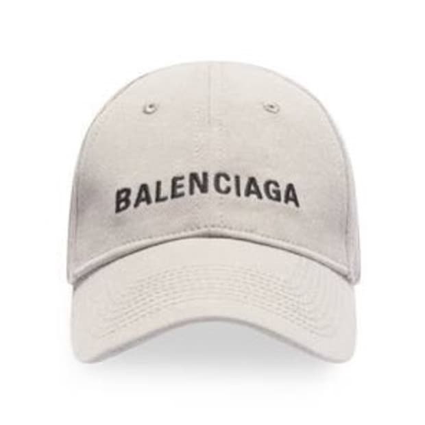 발렌시아가 볼캡 그레이 L