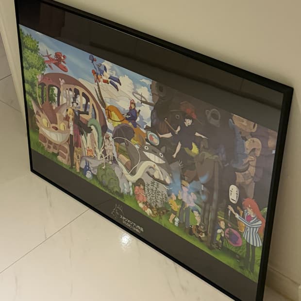 스튜디오 지브리 콜라주 포스터
