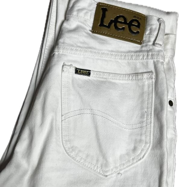 빈티지 Lee 화이트 데님