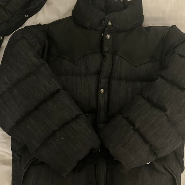 이스트로그 western puffer down jumper /다운 패딩