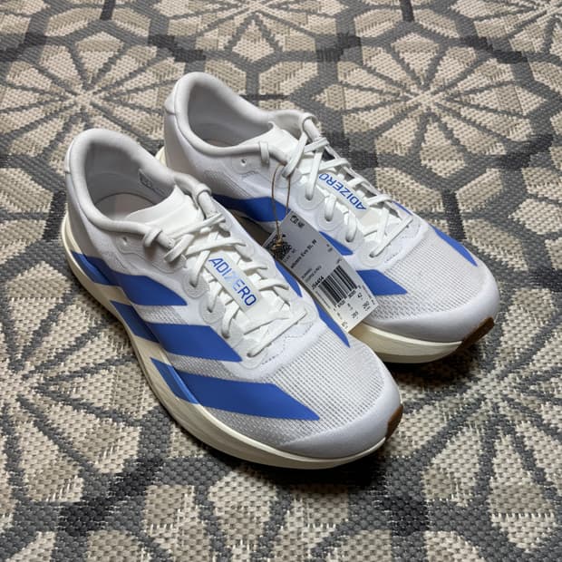 (W265) 아디다스 아디제로 에보 SL 클라우드 화이트 블루 퓨전
