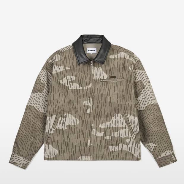 Cotton Zip Work Jacket - Rain Camo 구합니다