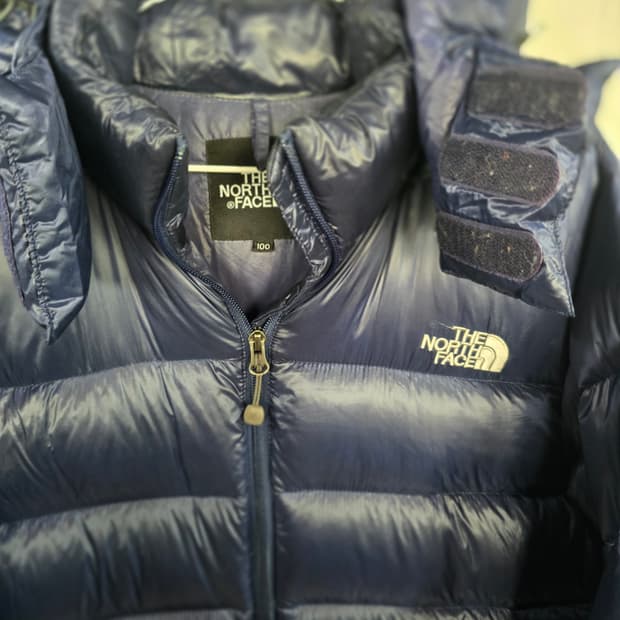 노스페이스 거위털패딩 