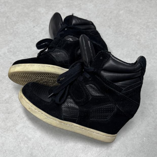 Ash 보위 웨지힐 하이탑 스니커즈