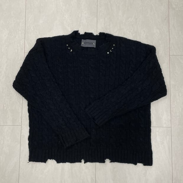 GAKIHARA 은하수 데미지 니트