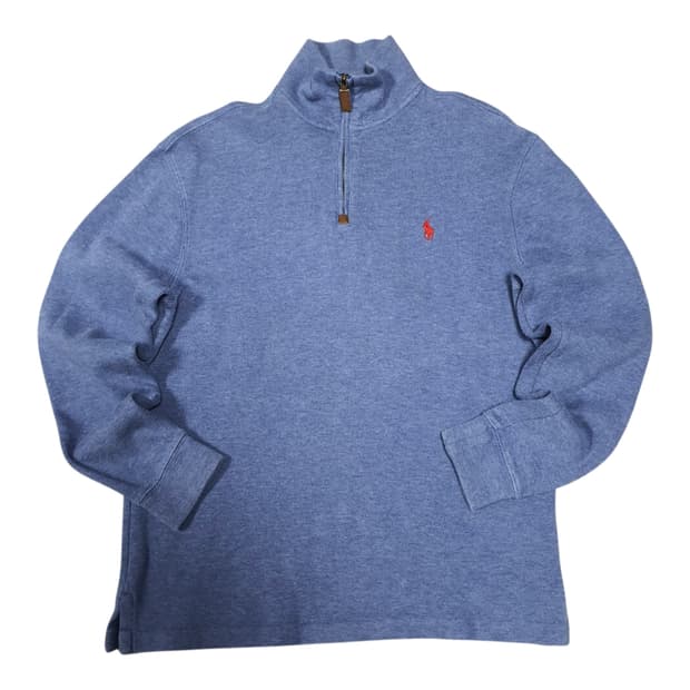 ✨ (바배) 폴로 랄프로렌 반집업 니트 