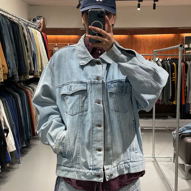 90s 랭글러 데님 자켓
