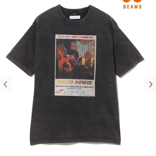 Beams x umusic 데이비드보위 티셔츠