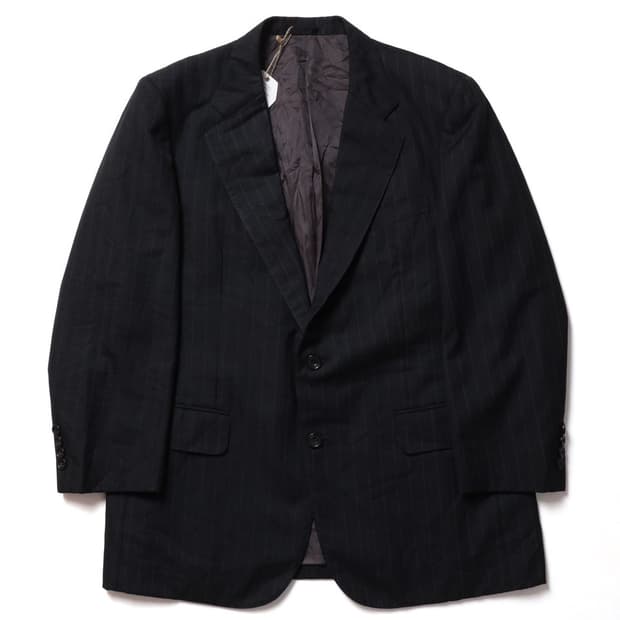 버버리 Burberrys Stripe Pattern 2B Blazer