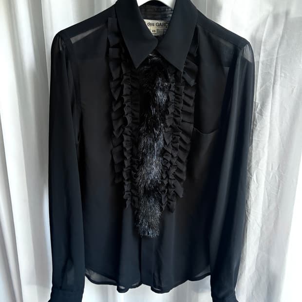 꼼데가르송 퍼 시어 블라우스