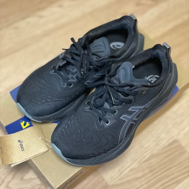 [265] 아식스 노바블라스트4 블랙 와이드