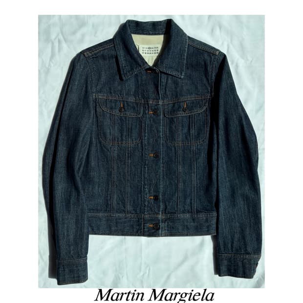 마틴 마르지엘라 05fw 리타입 데님 자켓 아카이브 트러커 아티저널